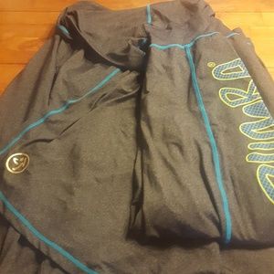 (Never worn) Zumba grey mesh jacket and pants